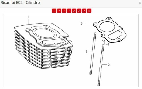 Guarnizione base cilin ricambi - guarnizione,