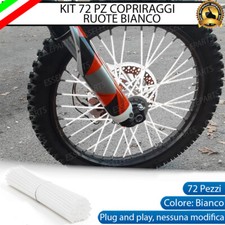 COPRIRAGGI RUOTE MOTO BIANCO