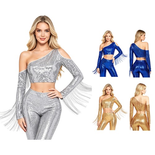 Top donna danza jazz steampunk