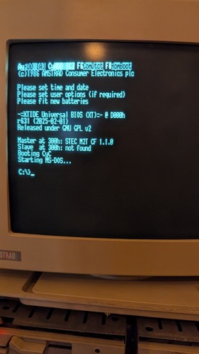 Scheda madre amstrad pc1512 - madre,