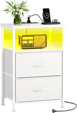 Comodino Con LED E Funzione Di