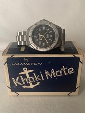 Hamilton Khaki quartz Sub 666 ft 9745B anni 80 cassa bracciale acciaio 39mm box