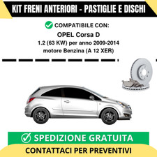 KIT FRENI ANTERIORI (Pastiglie