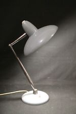 lampada scrivania anni 50 antica vintage smaltata orientabile ufficio Bauhaus