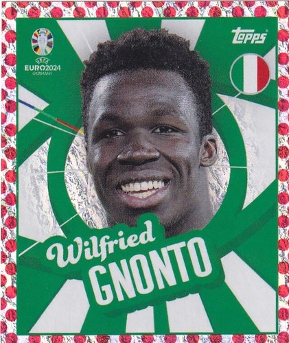 Adesivo topps euro - adesivo, italia