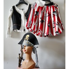 ABITO COSTUME  "CORSARA"  CARNEVALE  Tg.8/9 CARNEVALE
