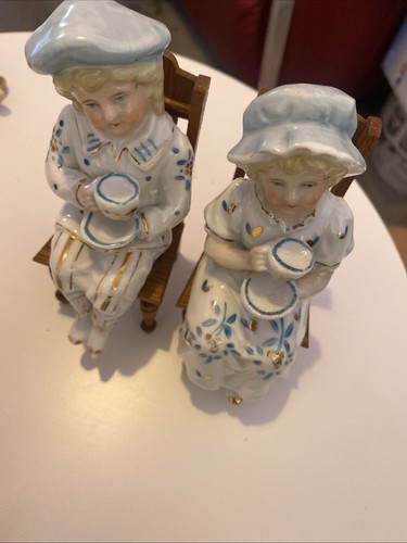Antique 1900s pair - of,