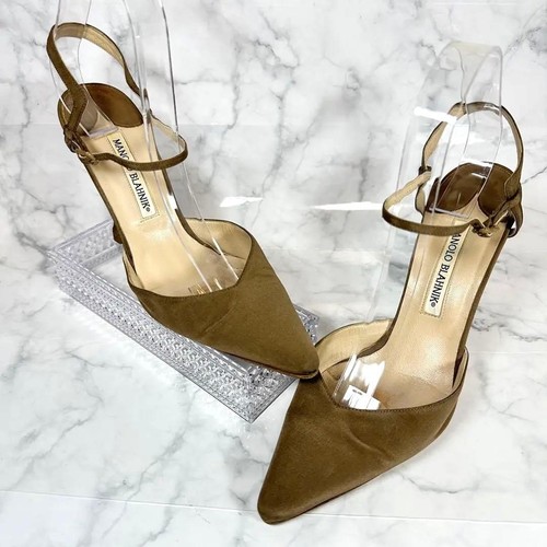 Manolo blahnik cinturino tacco - blahnik,