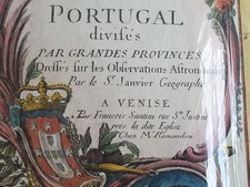 Mappa antica Spagna e