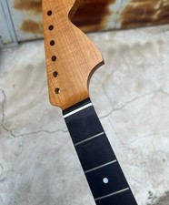 21 tasti manico chitarra elettrica acero tostato per Jazz master Body foro palissandro 8