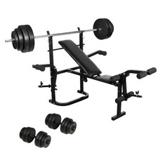 vidaXL Set Palestra Casa Panca