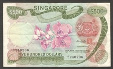 Singapore 500 Dollari