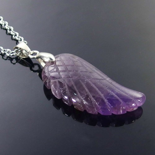 Collana ciondolo ala vera