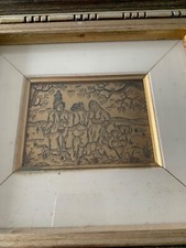 Incisione su oro 24kt Oslec Pirac. Titolo "Al ritorno". 12x9. Data 29 nov 1981. 