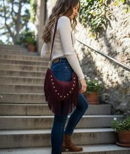 BORSA DA DONNA SCAMOSCATA