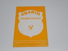 ABARTH  CATALOGO RICAMBI SPECIALI (X1-26)
