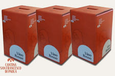 VINO ROSSO IN BAG IN BOX DA 10 LT X 3 - 30LITRI - VENDEMMIA 2024