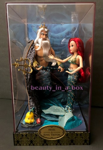 Ariel king triton bambola - ariel,