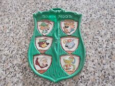 SCUDO DI ROBIN HOOD SHERWOOD FOLDER VERDE ALLEGATO A TOPOLINO COMPLETO M. BUONO