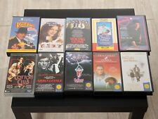 Lotto dieci film originali in VHS