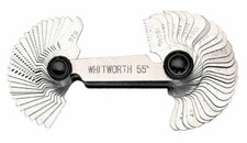 CONTAFILETTI A 52 LAME PER MISURAZIONE FILETTATURE METRICHE E POLLICI