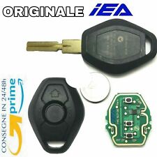  ??Chiave ORIGINALE IEA COMPATIBILE BMW + CHIP BATTERIA LAMA 3 TASTI LOGO 