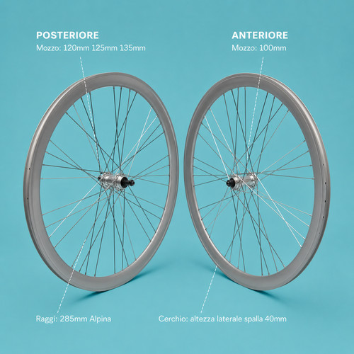 Ruote cerchi bici fixed - ruote,