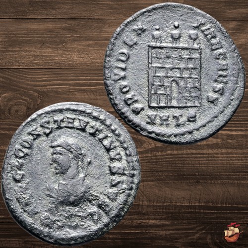 Moneta follis bizantina - follis,