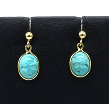 Orecchini piccoli con cameo