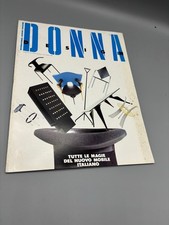 DONNA INTERNATIONAL FASHION MAGAZINE SUPPL DESIGN 1988 KARTELL PAF G. PESCE 