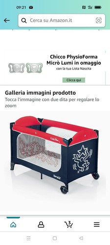 Lettino campeggio brevi - da,