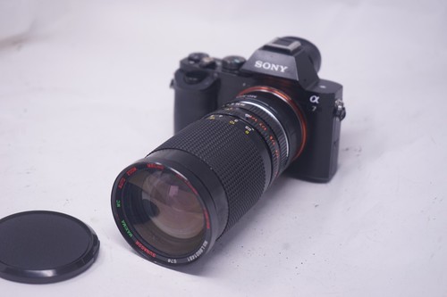 Sony mount adattato 200mm - sony, e
