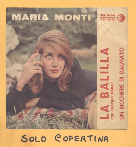 Solo copertina maria - copertina, 7"