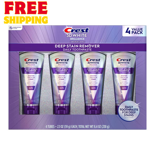 Crest white brilliance - crest, 3d