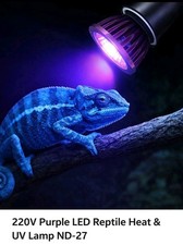 Lampada LED UV Rettili 220V