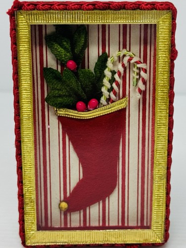 Scatola ombra vetro natale - scatola,