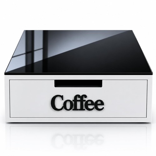 Porta capsule con cassetto 3 - capsule,