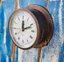 Orologio Vecchia Marina BARIGO Recupero Navale Funzionante Vintage Barca Casa 