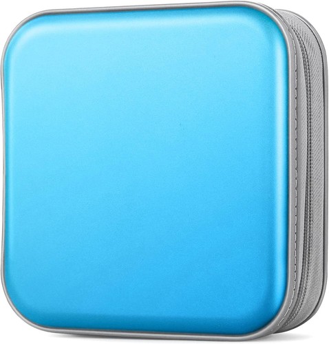 Custodia dischi blu - custodia,