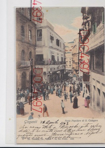 Girgenti agrigento festa - girgenti,