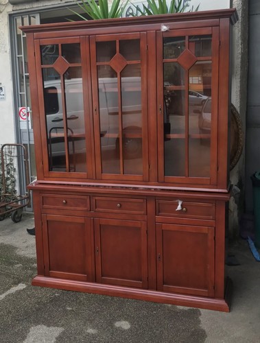 Credenza cristalliera tinta - credenza,