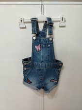 Salopette Jeans Bambina  Pantaloncini Piazza Italia 3/4 Blu