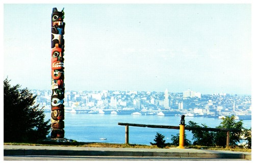 Totem indiano west seattle - totem,