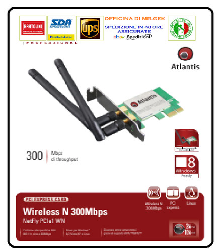 Scheda wireless atlantis - scheda,