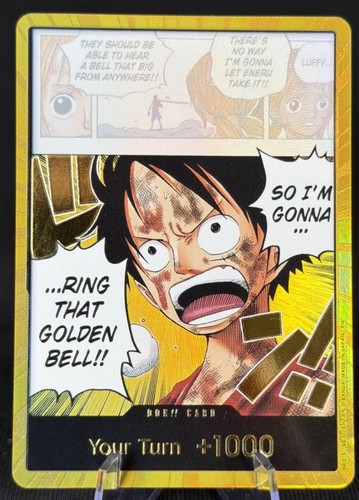 Don card rufy gold - card,