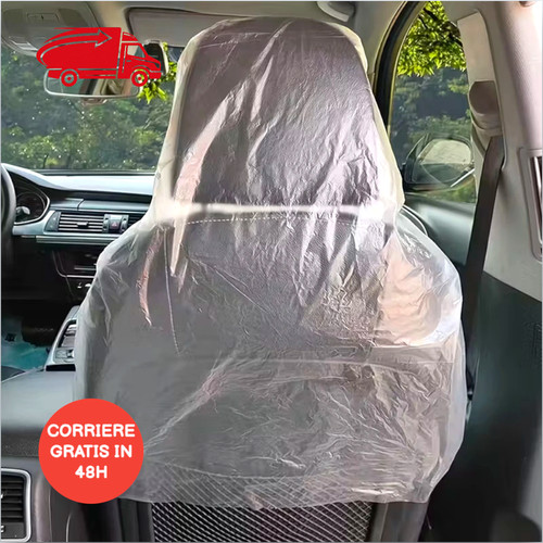 10pz coprisedili auto monouso