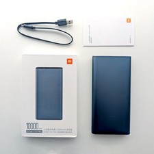XIAOMI ORIGINAL MI POWERBANK 3 - 18W 10000mAh RICARICA RAPIDA DUAL-USB ALLUMINIO