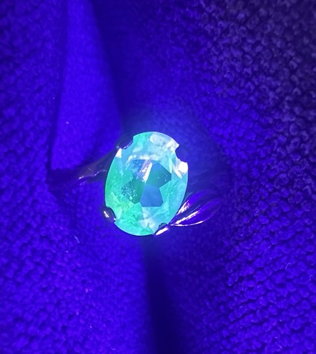 Anello solitario retrò anni