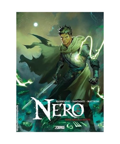 Nero dove abita notte - la,
