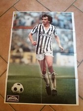 RIVISTA PRIMAVERA ANNI 80 SOLO POSTER JUVENTUS MICHEL PLATINI 